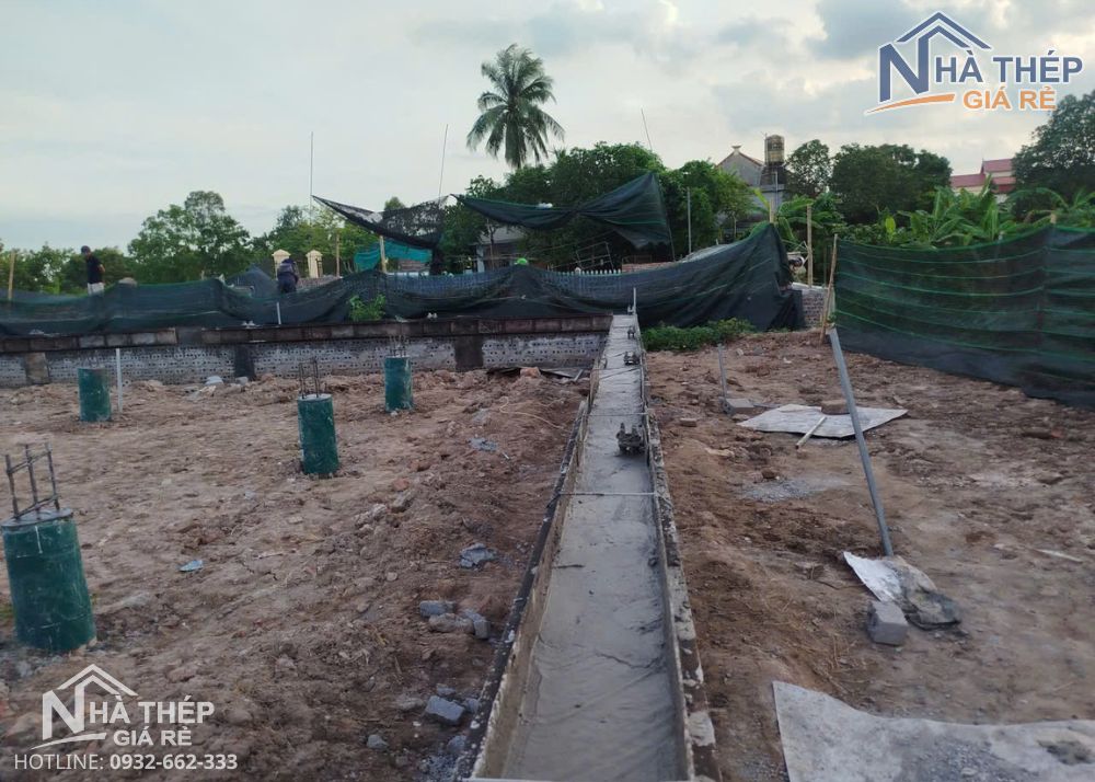 dự án thi công homestay khung thép
