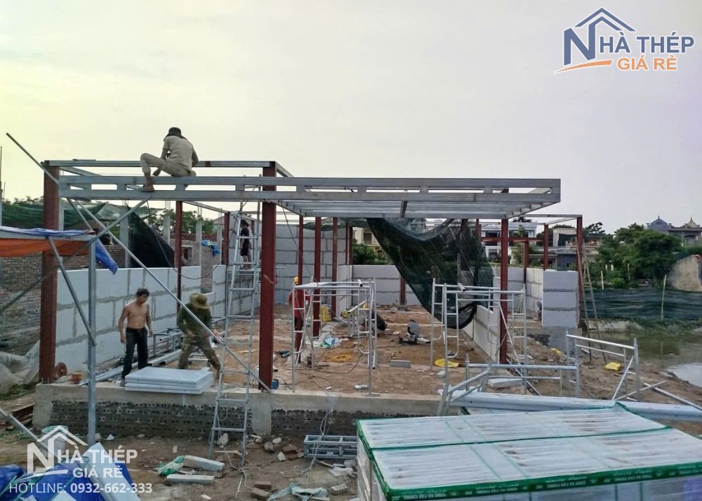 Đơn vị thi công nhà thép dân dụng, nhà khung thép tại Hà Giang