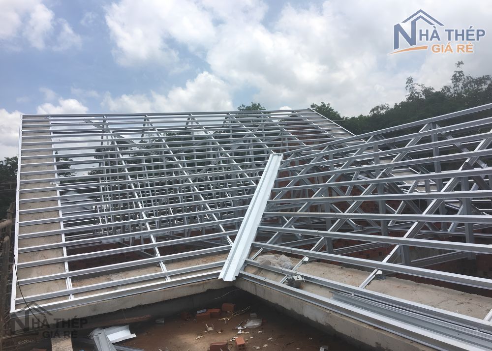 máng xối cho nhà thép tiền chế