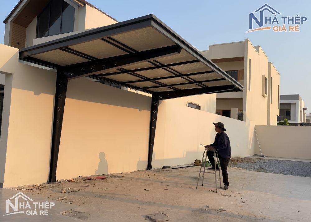Đội ngũ thi công nhà khung thép, nhà thép tiền chế tại Thanh Trì