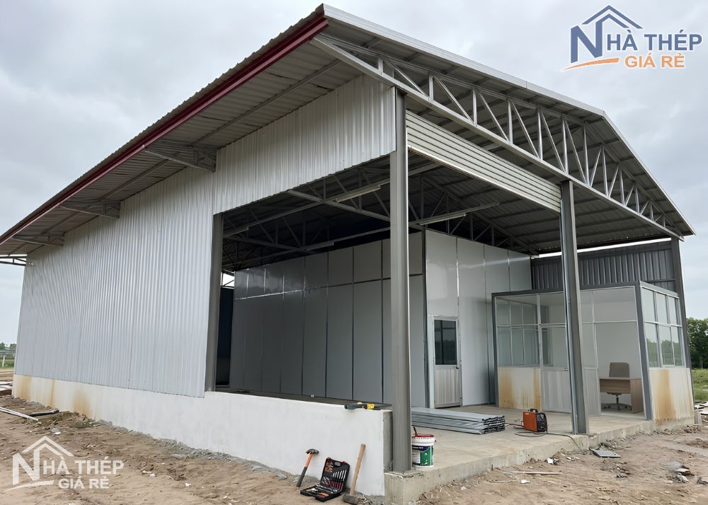 Đơn vị thi công nhà xưởng khung thép, nhà kho khung thép tại Hà Nam