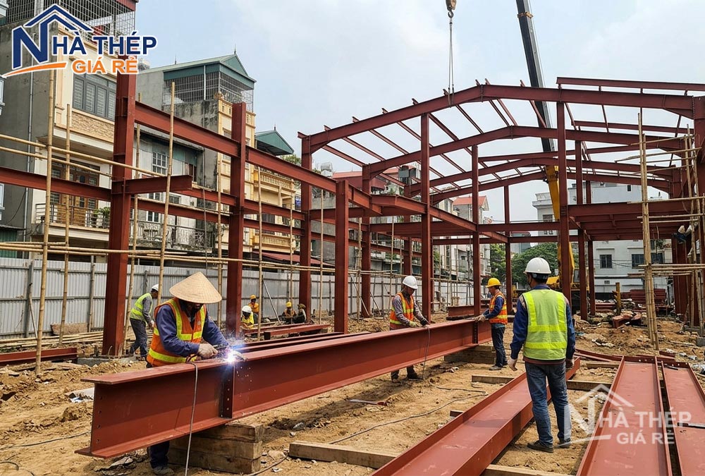  Nhà thép tiền chế