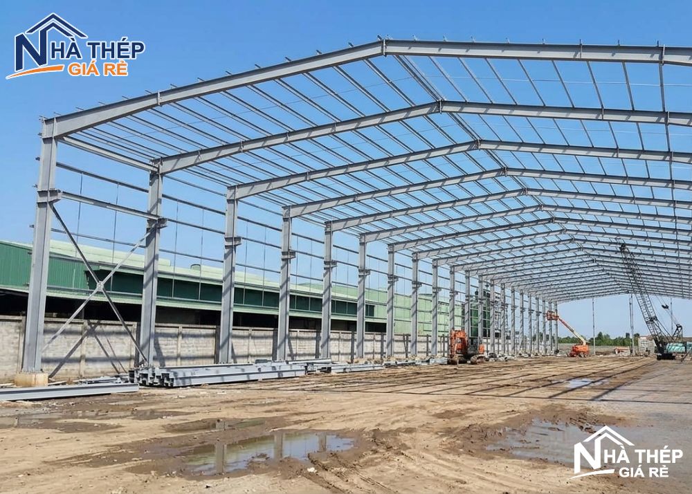 Tìm hiểu các loại nhà khung thép phổ biến cho nhà xưởng hiện nay