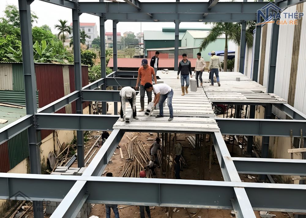 Đơn vị thi công nhà thép tiền chế tại Thanh Xuân 