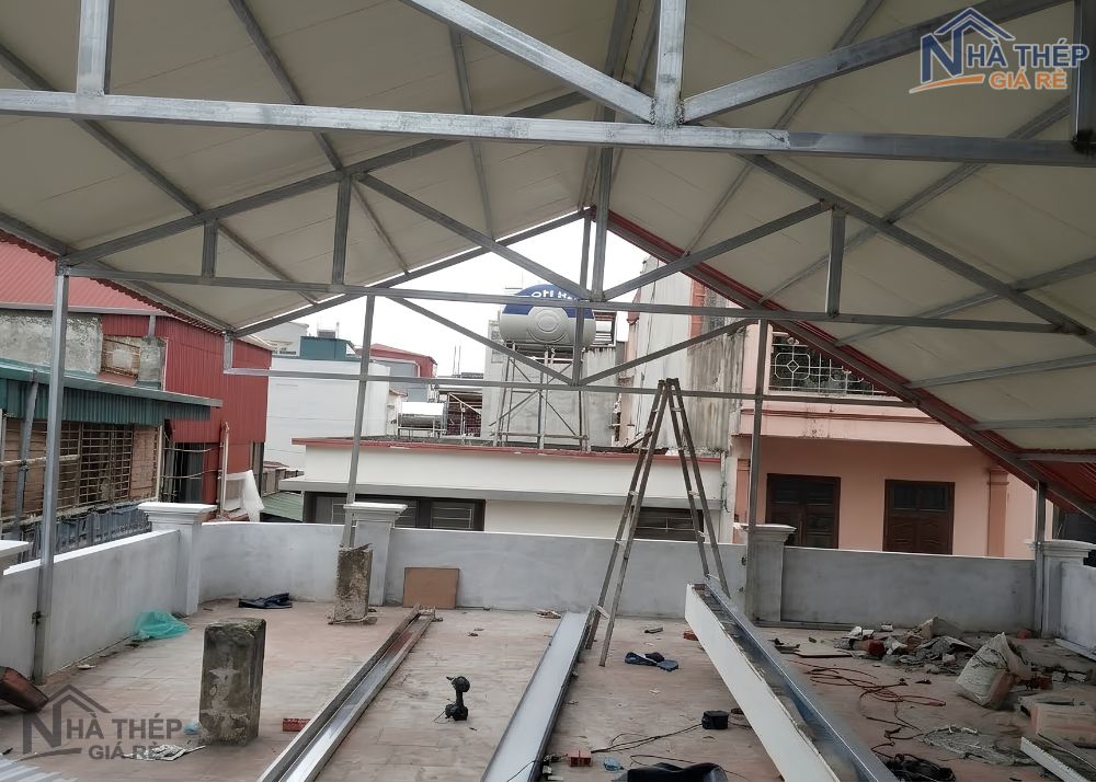 Đơn vị nhà thầu thi công nhà khung thép tại Quận Hoàng Mai