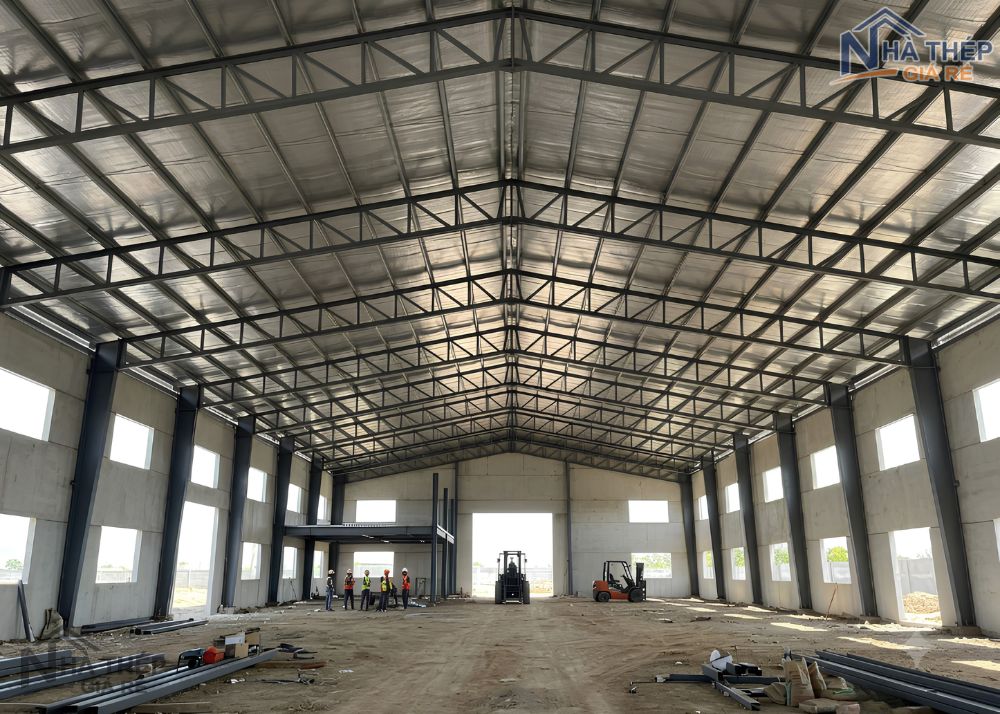 Đơn vị thi công nhà khung thép tại Chương Mỹ 