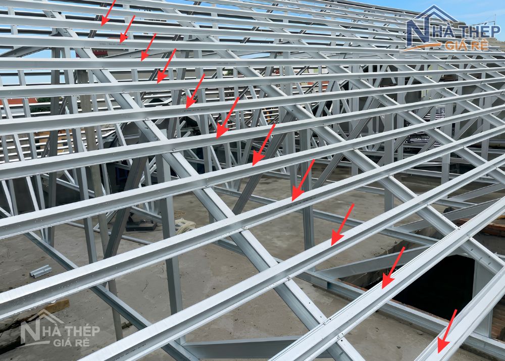 Xà gồ thép là gì? Vai trò và phân loại các loại xà gồ trong thi công nhà thép