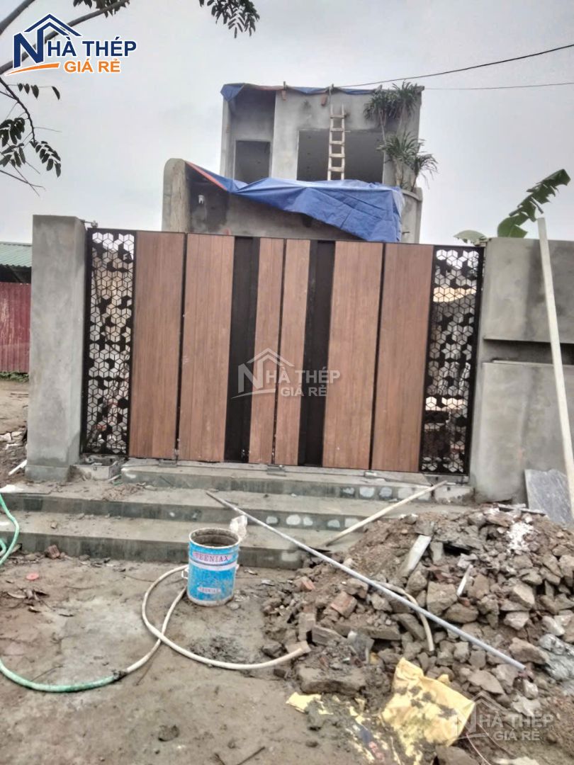 Dự án thi công cửa, cổng và mái che khung thép