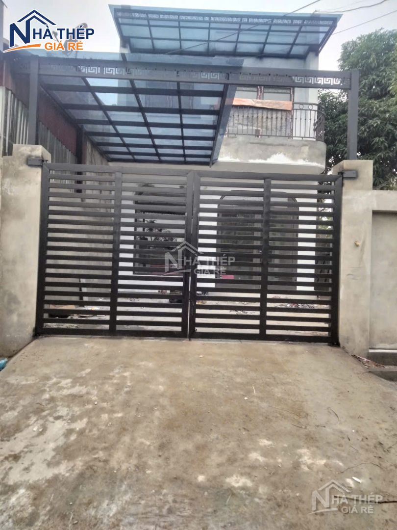Dự án thi công cửa, cổng và mái che khung thép
