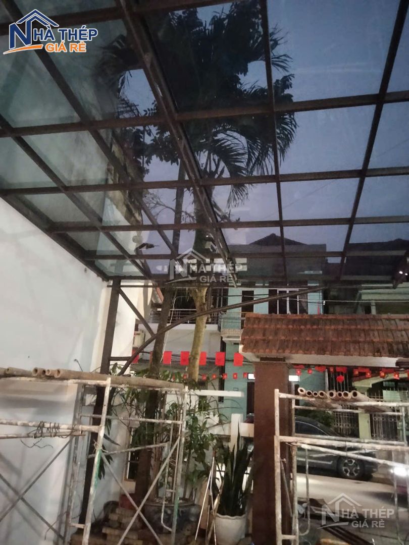 Dự án thi công cửa, cổng và mái che khung thép