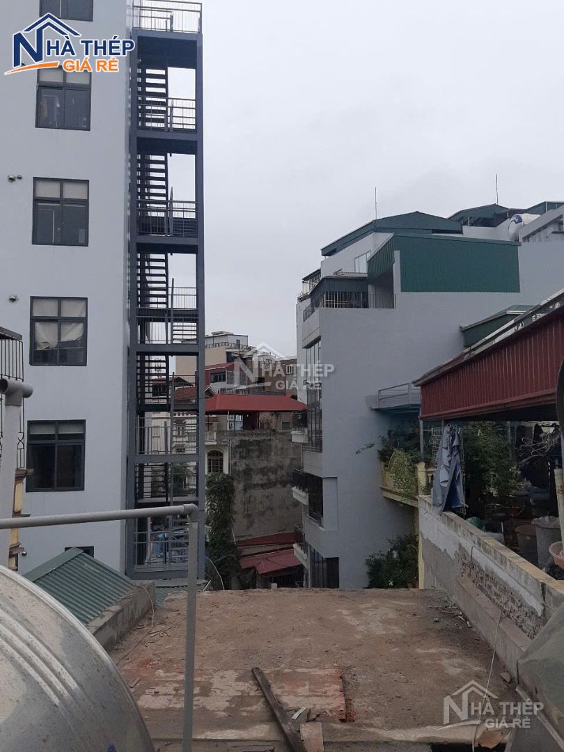 Dự án thi công nhà khung thép I250 và sàn deck