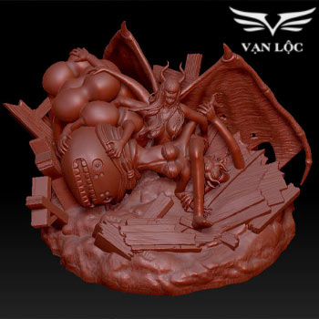 File in 3D: Nhân vật Nico Robin vs Black Maria