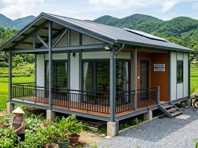 Thi Công Nhà Trọ, Homstay khung thép