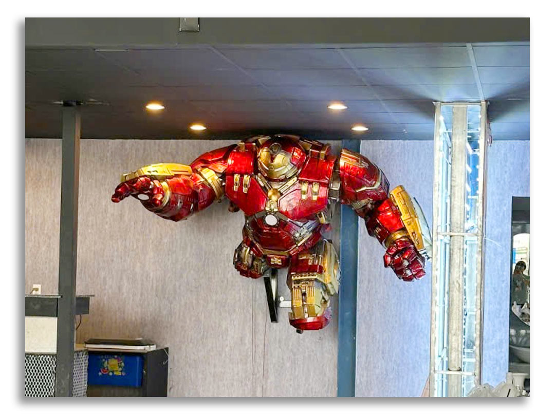 In 3D mô hình nhân vật Hulkbuster