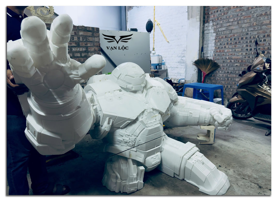 in 3D mô hình nhân vật Hulkbuster