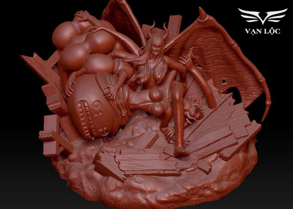 File in 3D: Nhân vật Nico Robin vs Black Maria