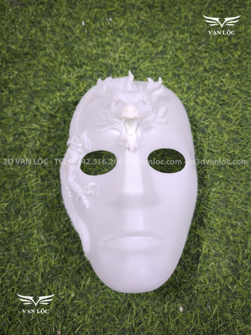 Hoàn Thiện In 3D Mặt Nạ Rồng