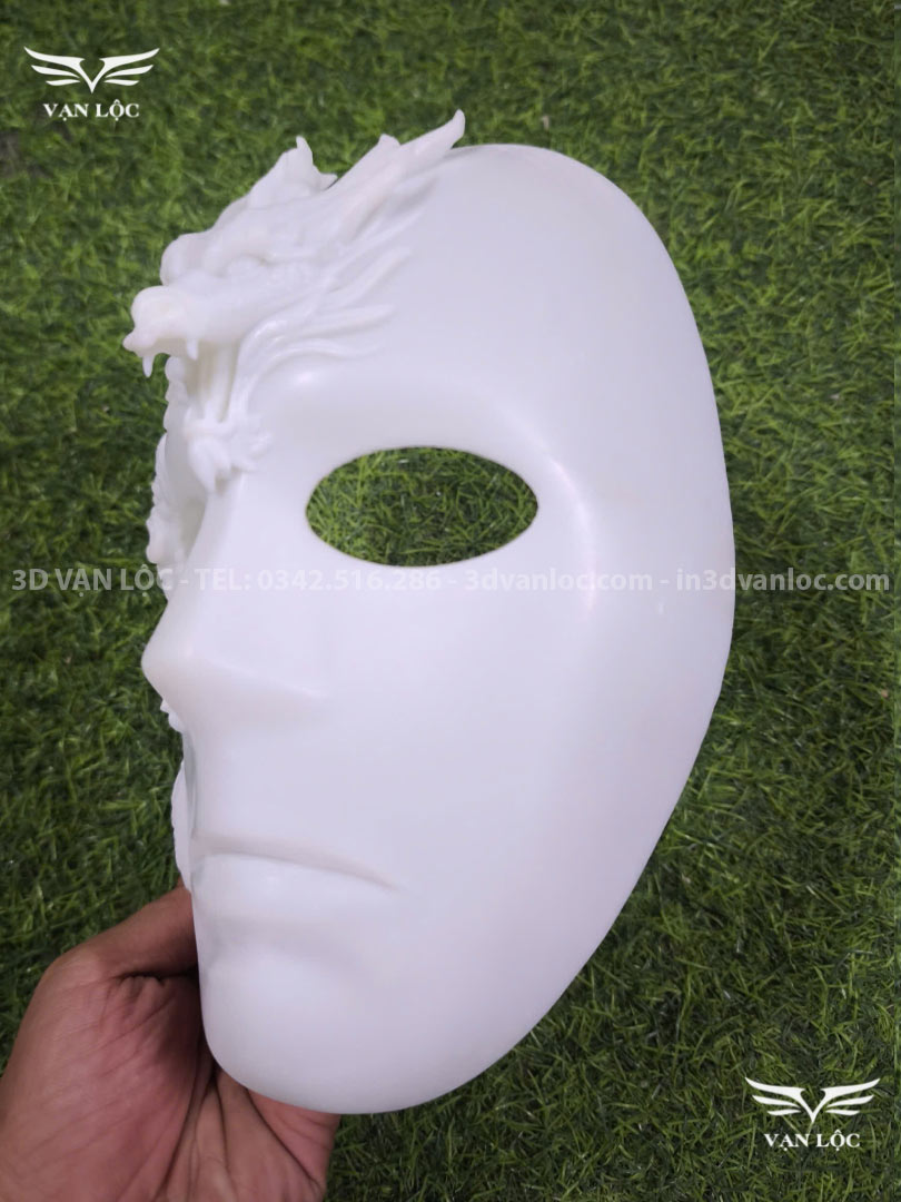 Hoàn Thiện In 3D Mặt Nạ Rồng
