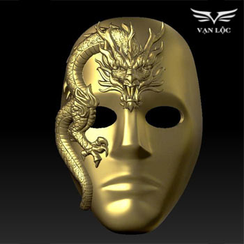 Hoàn Thiện In 3D Mặt Nạ Rồng Cho DV Doãn Quốc Đam Trong Phim Tường Lửa Tràng An