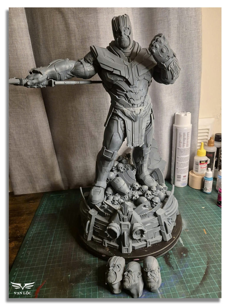 in 3D mô hình nhân vật Thanos