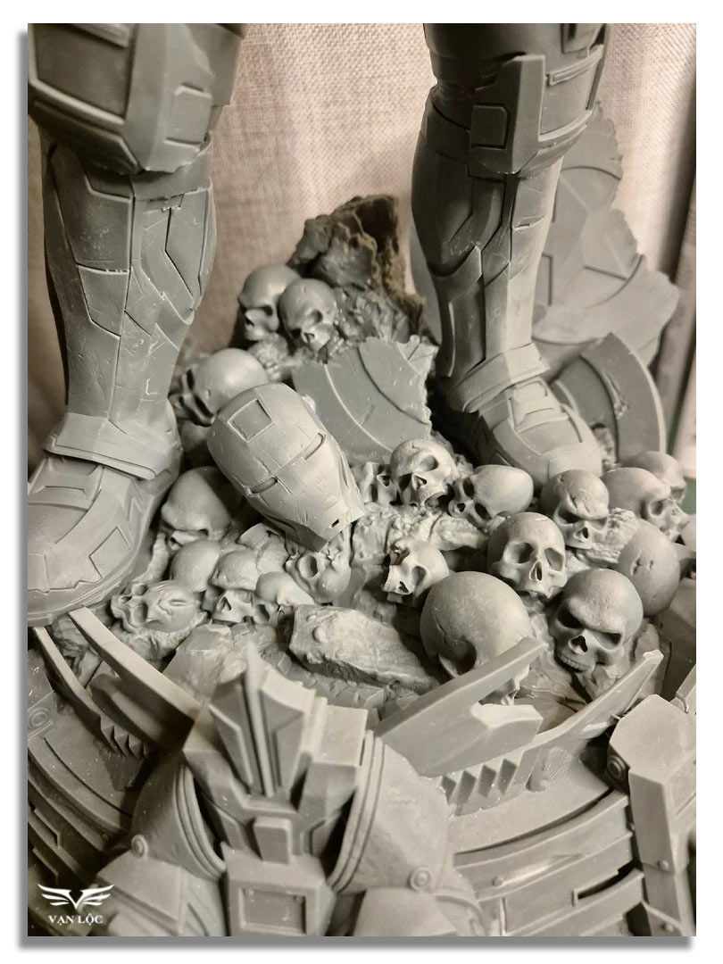 in 3D Mô hình nhân vật Thanos