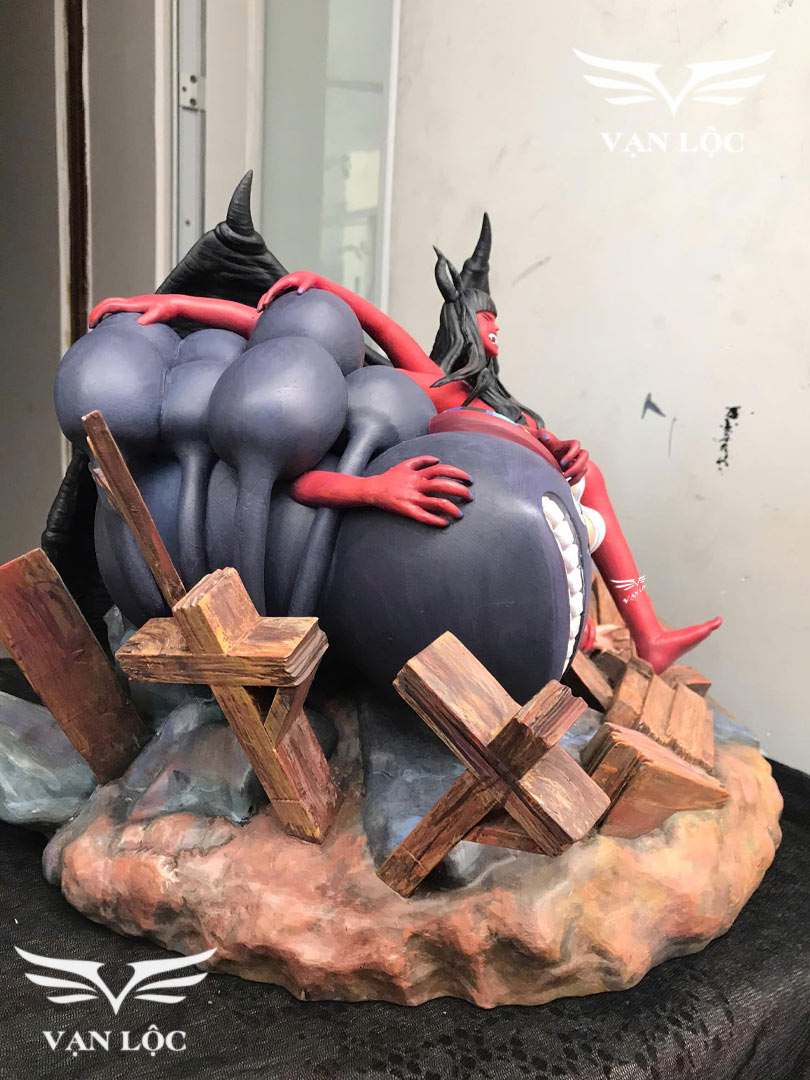  Mô Hình In 3D Nhân Vật Nico Robin vs Black Maria