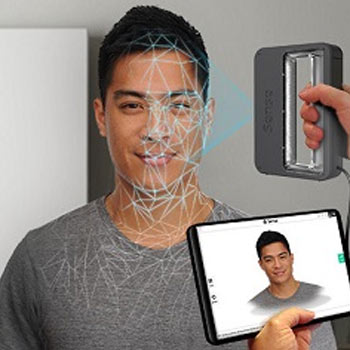 Ứng dụng quét 3D người bán thân, toàn thân