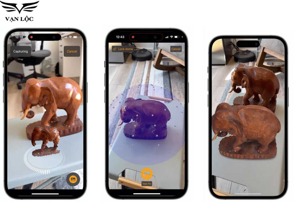 scan 3d trên điện thoại