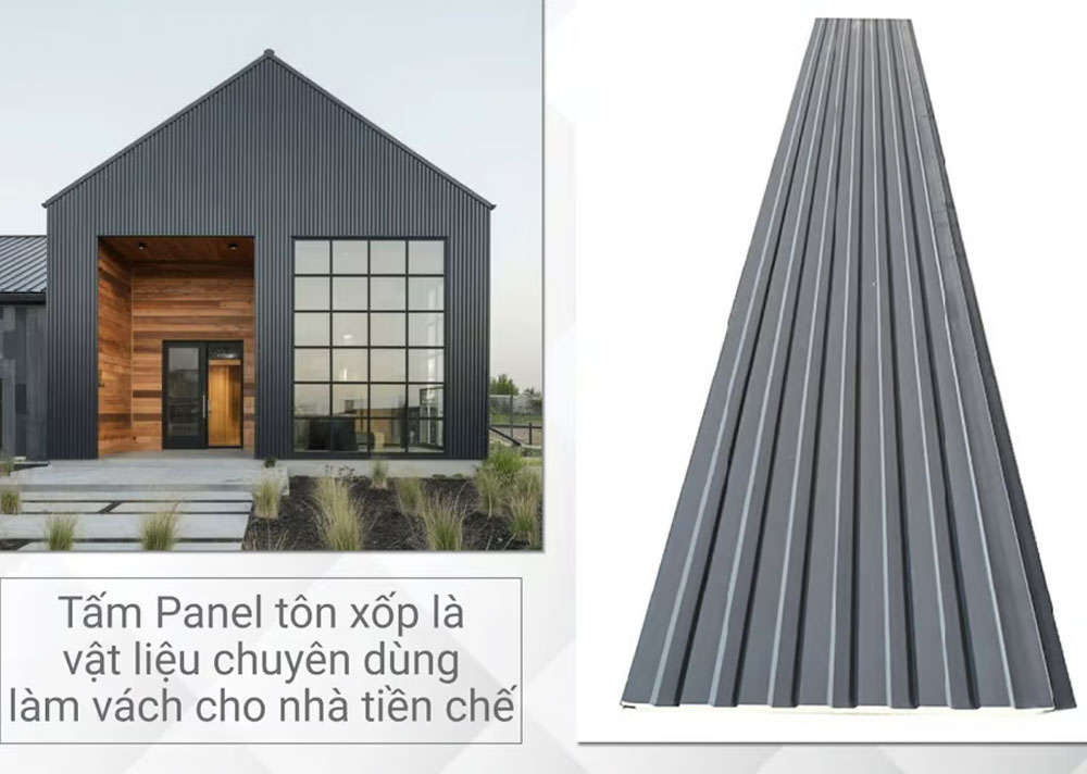 Tấm panel tôn xốp có khả năng chống ăn mòn, chống ẩm và có tuổi thọ cao