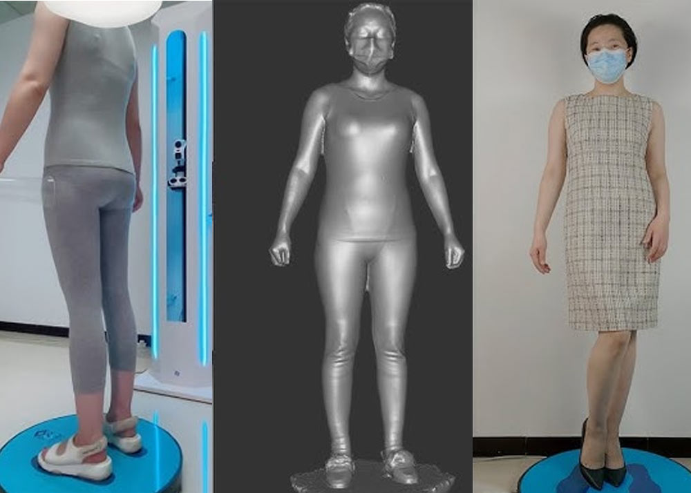 Ứng dụng quét 3D người bán thân, toàn thân