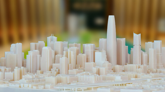 In 3D Sa Bàn, Mô Hình Kiến Trúc